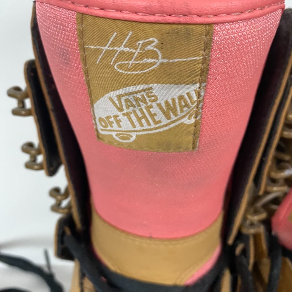 Vans Tan and Pink Women's Snowboard Boots - Picture 8 of 11